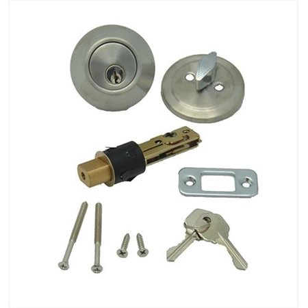 AP PRODUCTS AP PRODUCTS 013222SS Single Dead Bolt Stainless Steel A1W-013222SS